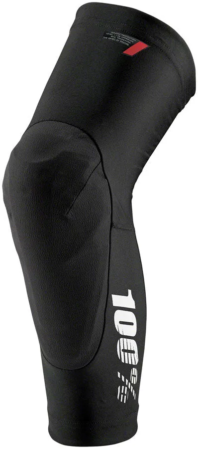 100% Teratec Knee Guards - Black, X-Large