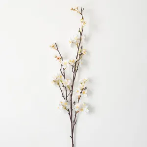 43"H Sullivans Crisp White Blossom Spray, White