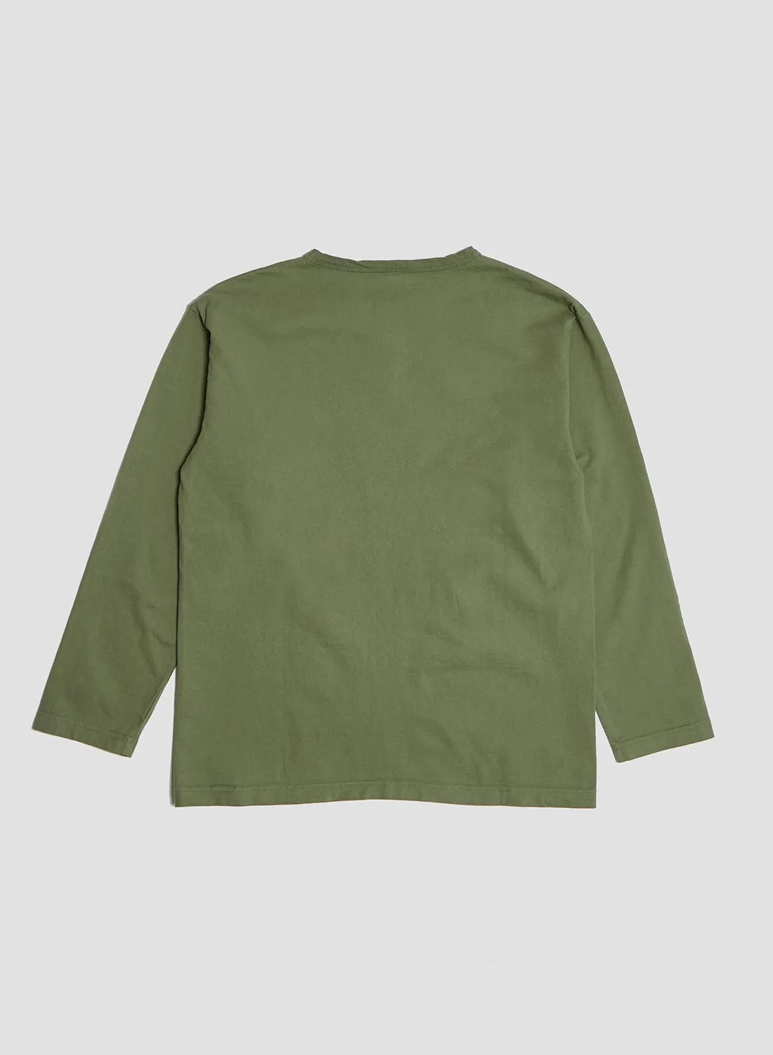 9.5oz 40's USMC Long Sleeve Shirt in Green