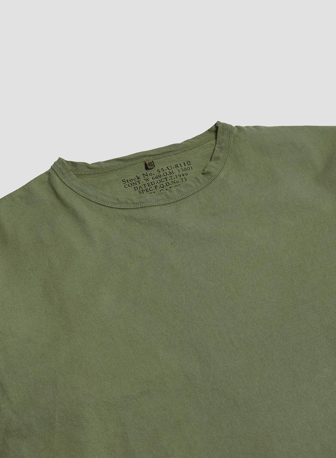 9.5oz 40's USMC Long Sleeve Shirt in Green