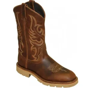 Abilene Crossover (Broad Square Toe) - Men's Leather Cowboy Boots