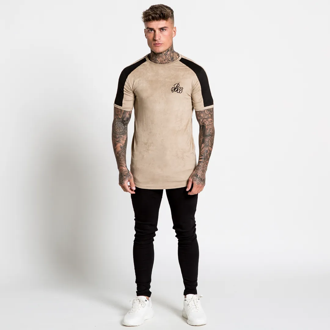 Alder Suede Tee - Sand