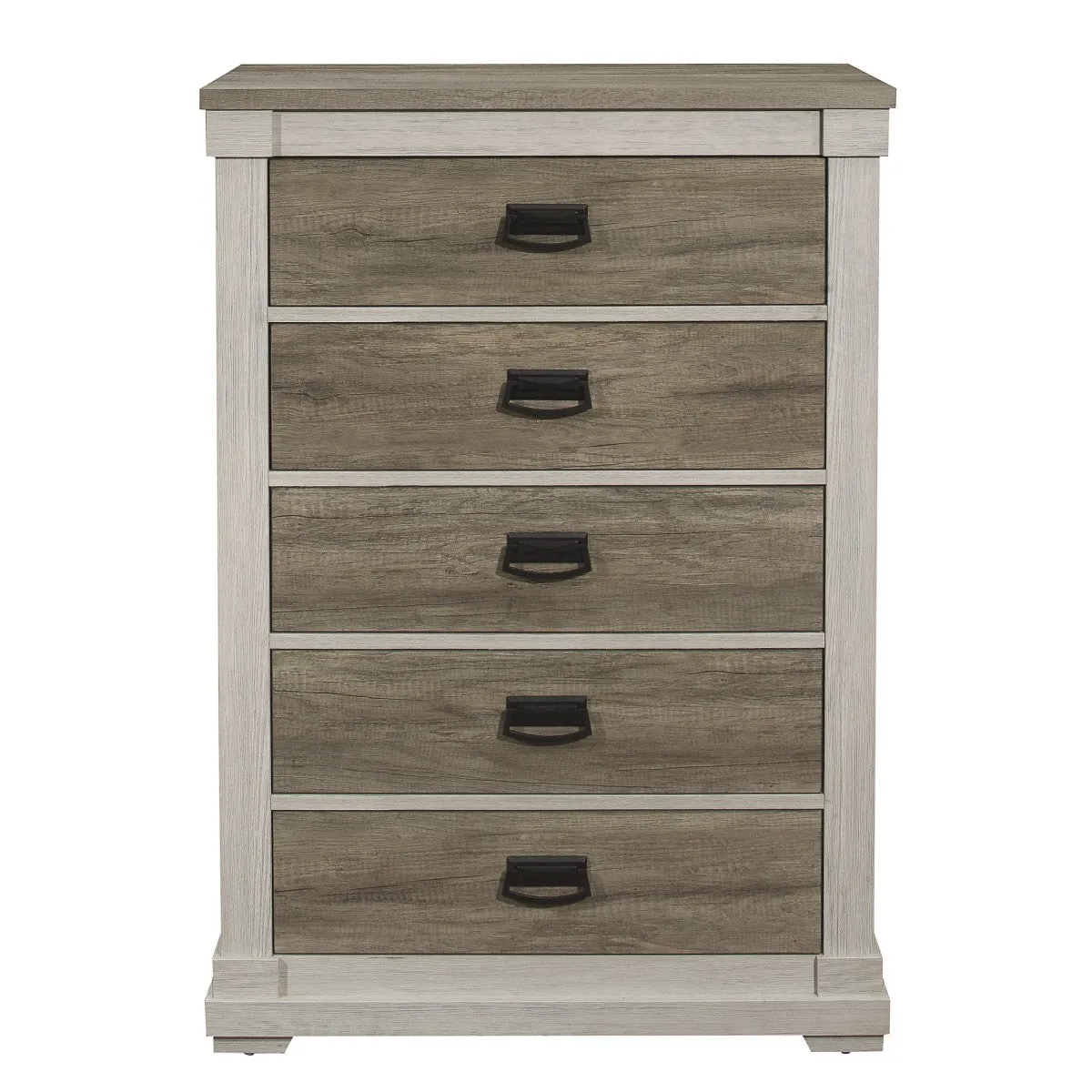 Arcadia Chest White/Weathered Grey