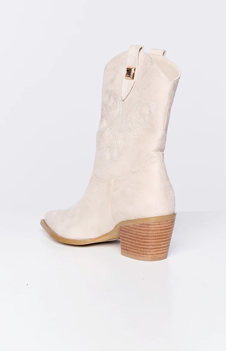 Billini Darla Sand Cowboy Boots