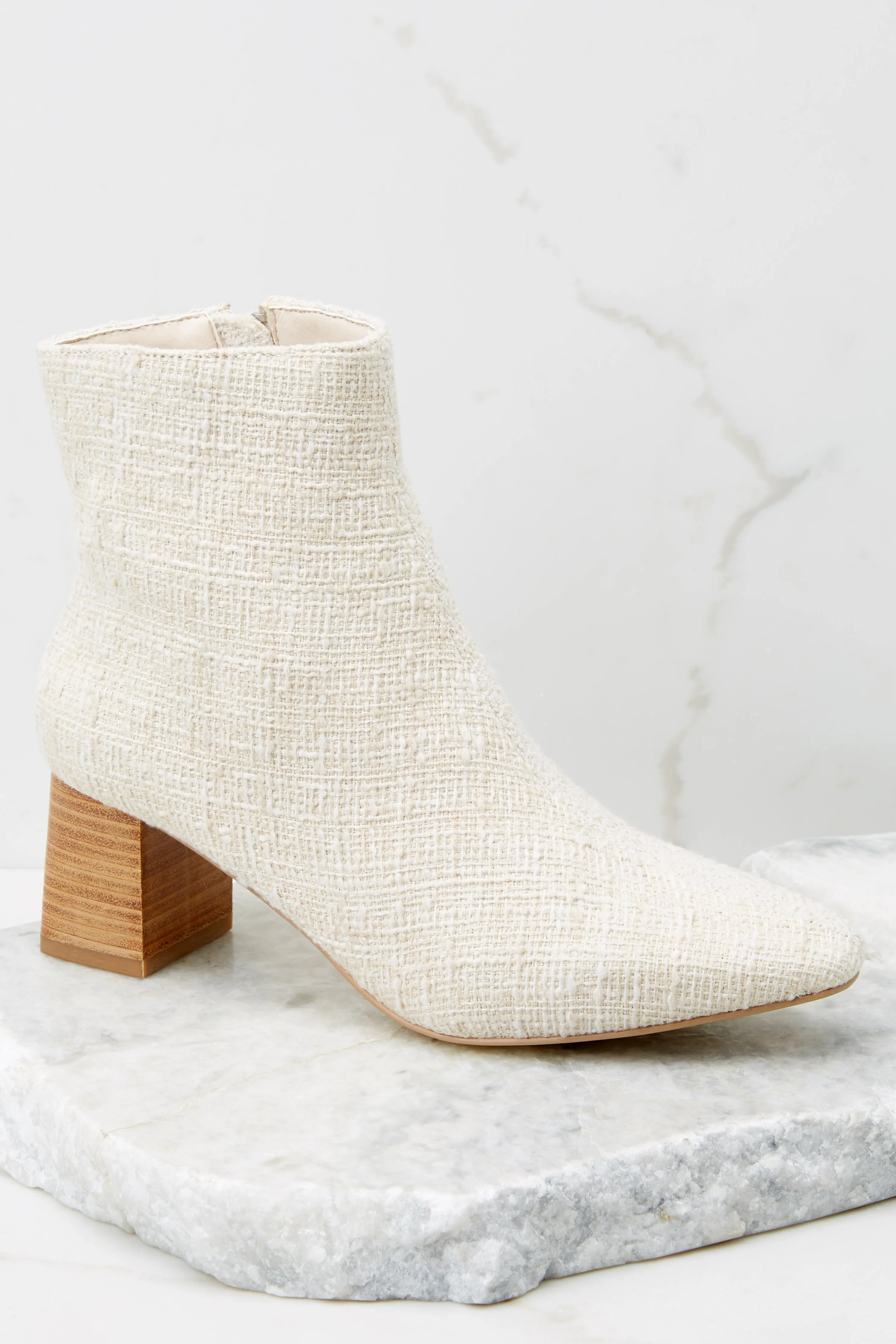 Blair Ivory Ankle Boot