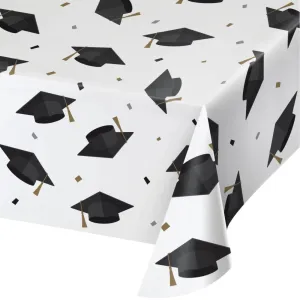 Bulk Graduation Fun Plastic Table Covers (12 per Case)