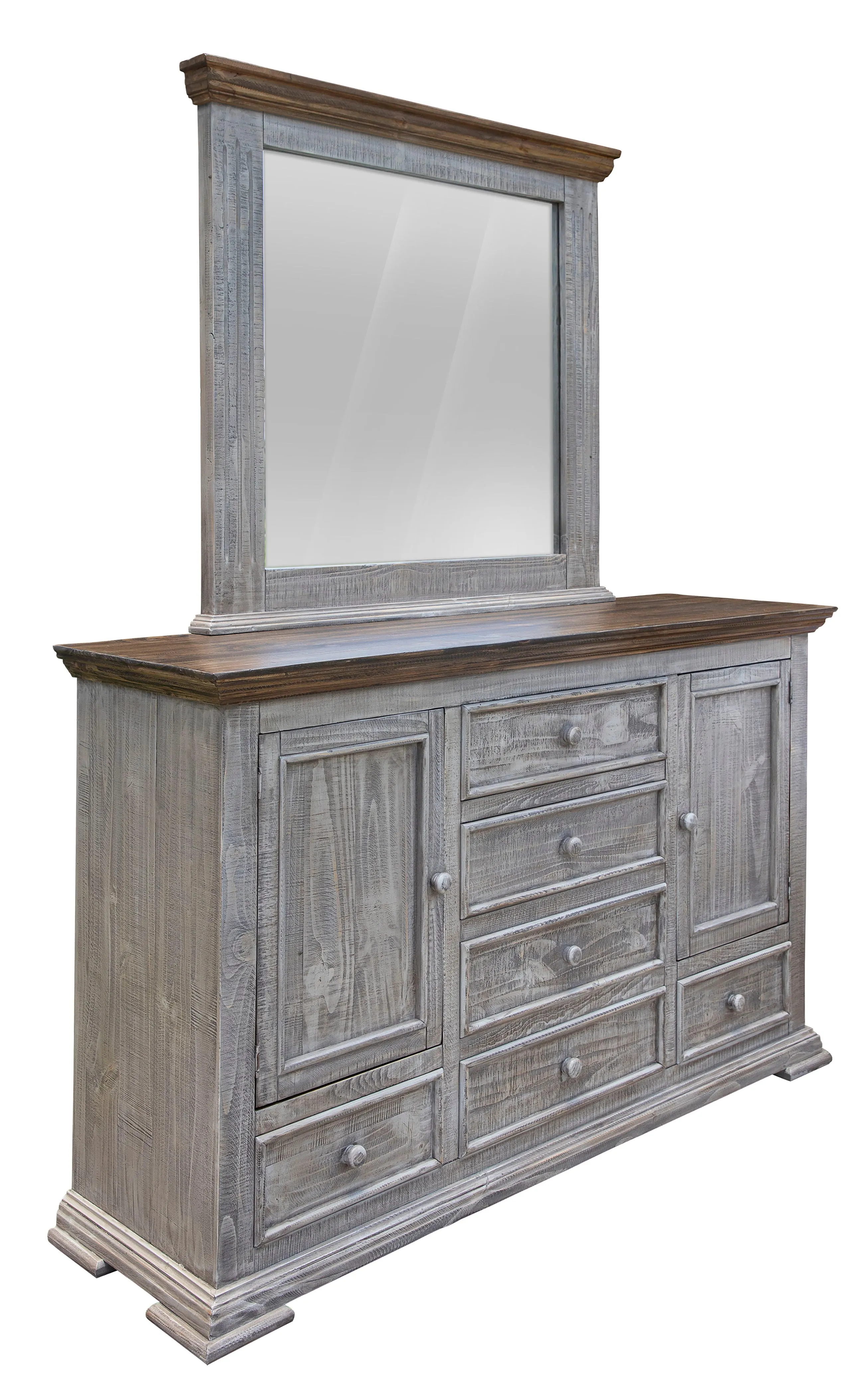 Catalina - Mirror - Weathered Gray