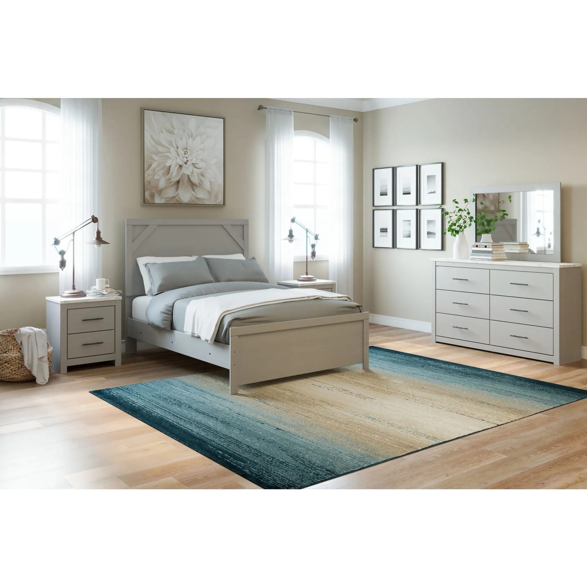 Cottonburg 5 Piece Full Panel Bedroom