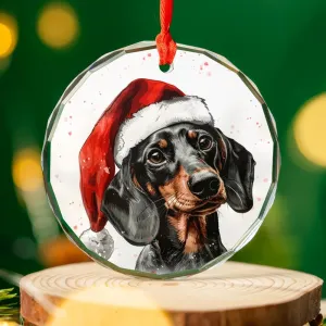 Dachshund-2 Christmas Ornament