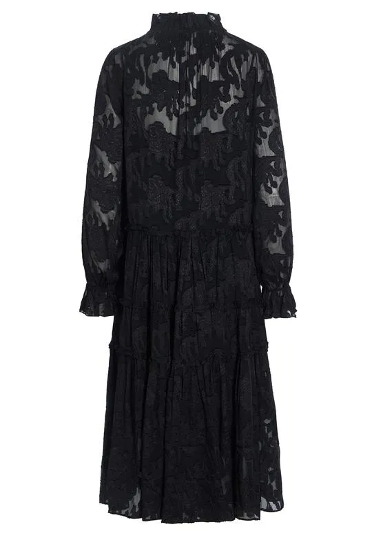 Dea Kudibal Viola 'Black Ruffle Dress'