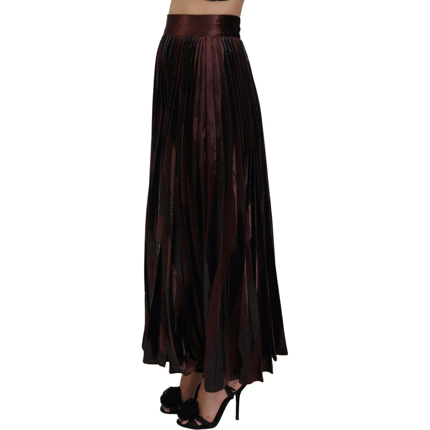 Dolce & Gabbana Elegant High Waist A-Line Maxi Skirt