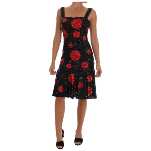 Dolce & Gabbana Elegant Polka Dotted Shift Dress