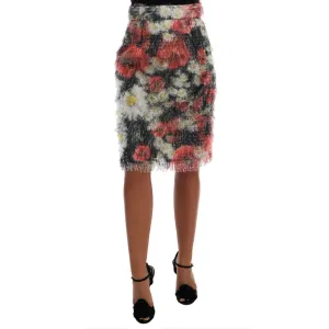 Dolce & Gabbana Floral Elegance Knee-Length Skirt