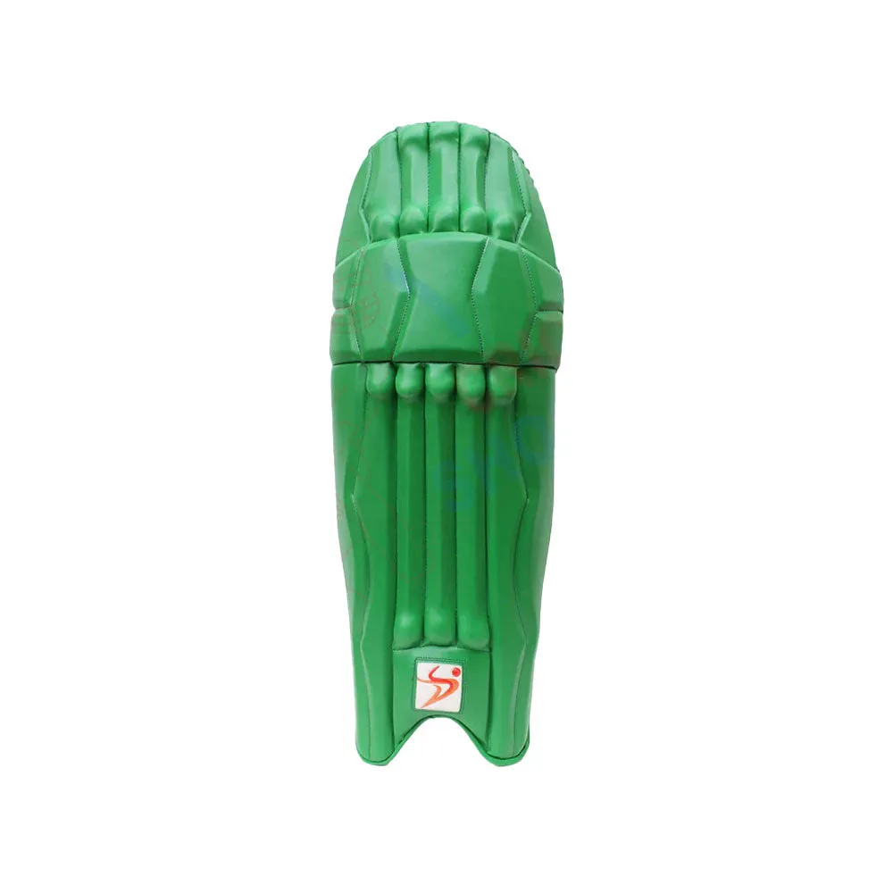 DS Green Cricket Batting Pads Adult