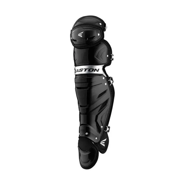 Easton Gametime Adult Catchers Leg Guard - 17.5" - Black