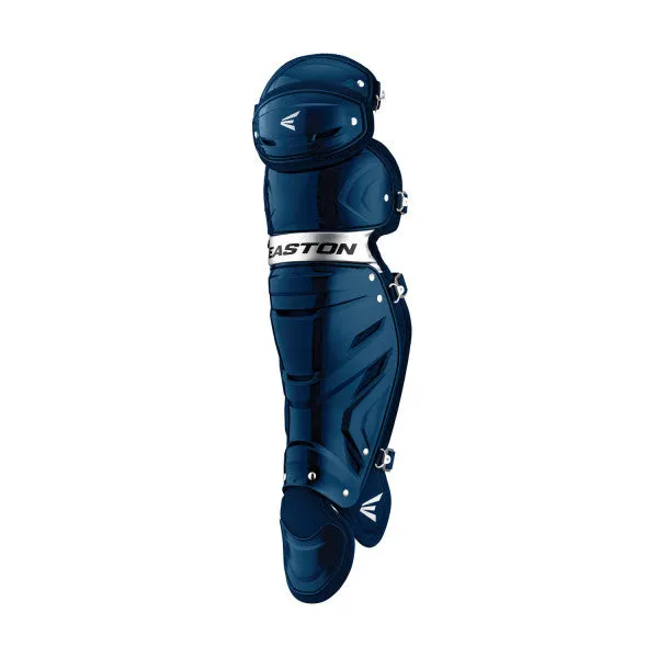 Easton Gametime Adult Catchers Leg Guard - 17.5" - Navy