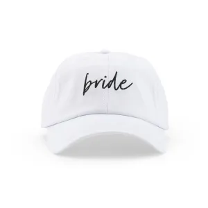 Embroidered Bride's Party Dad Hat with Script