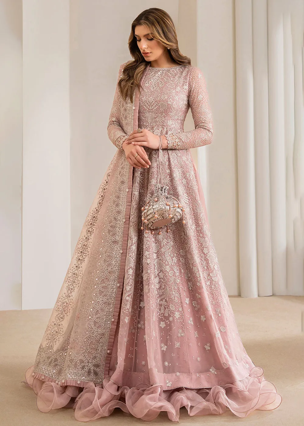 Embroidered Chiffon Wedding Formals '24 by Jazmin | UC-3024