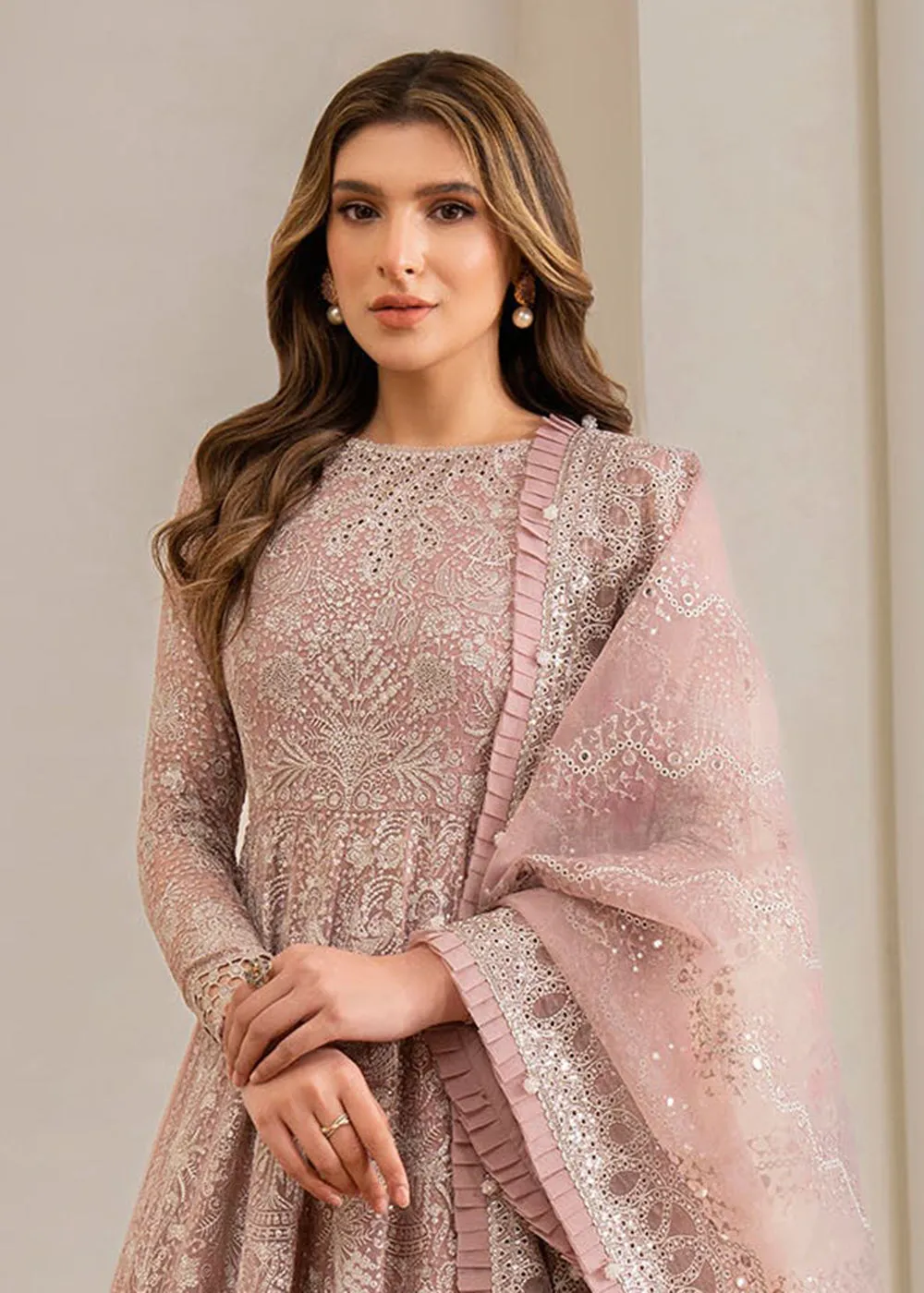 Embroidered Chiffon Wedding Formals '24 by Jazmin | UC-3024