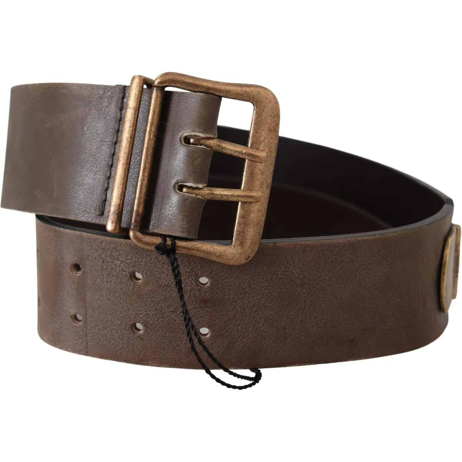 Ermanno Scervino Elegant Leather Fashion Belt in Rich Brown