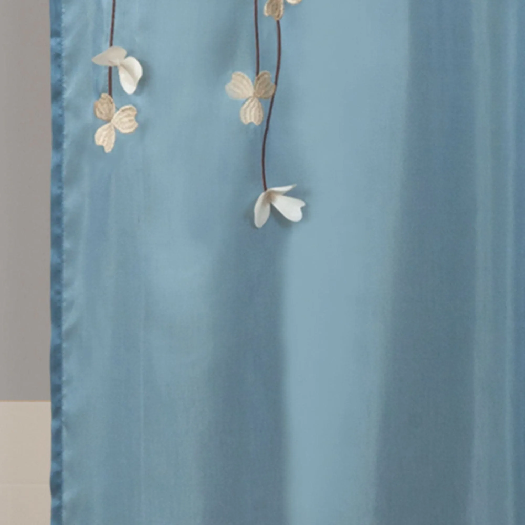 Flower Drops Shower Curtain