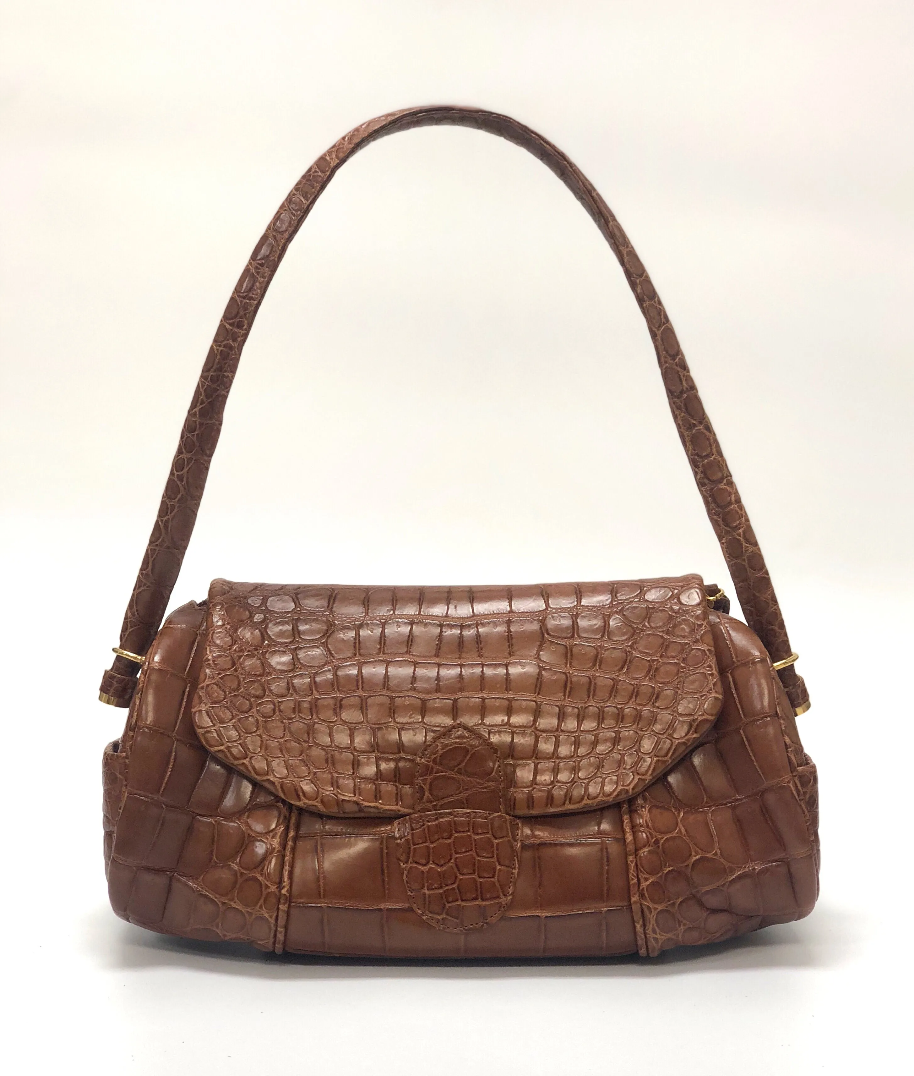 Giorgio’s of Palm Beach Brown Alligator Purse