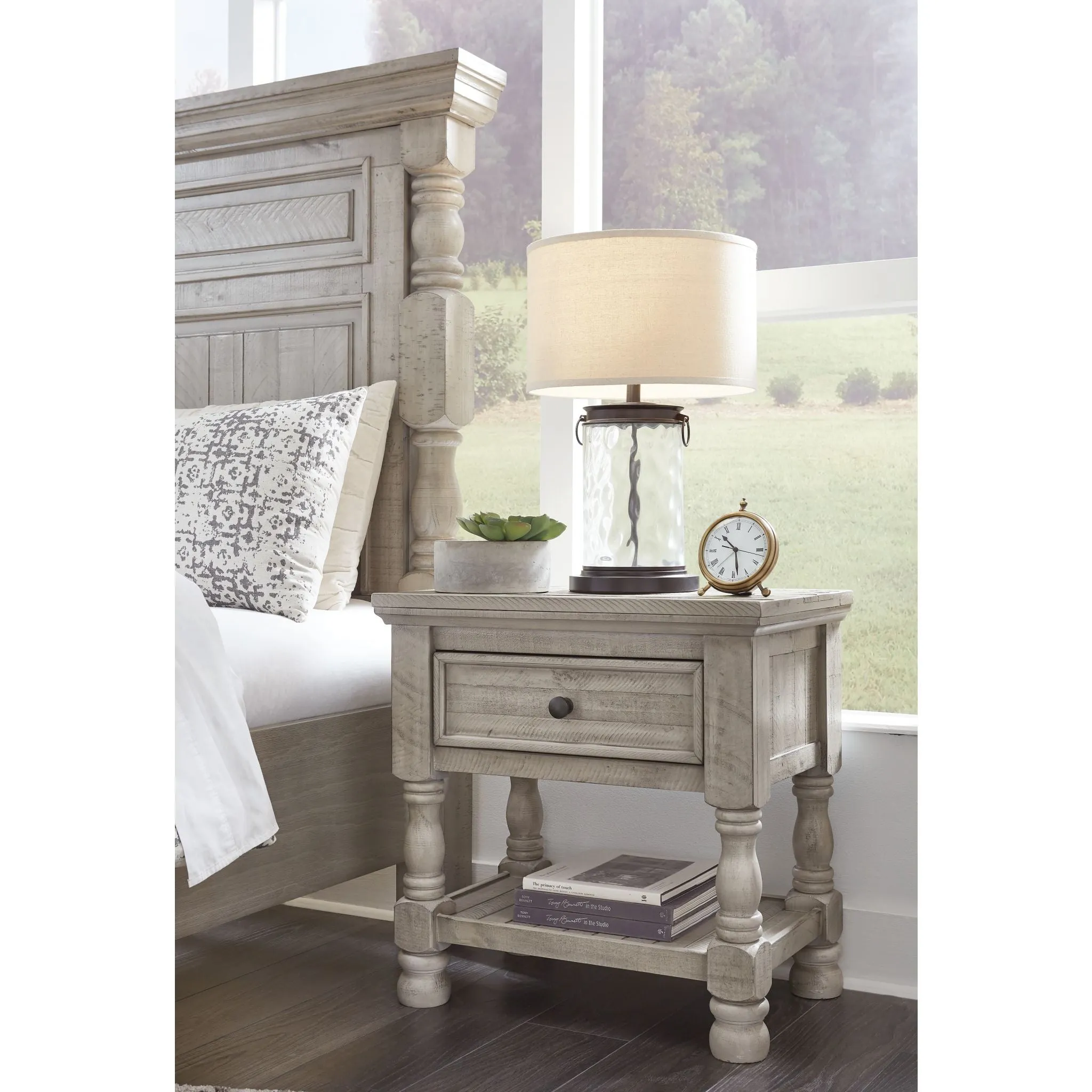 Harrastone-Exclusive One Drawer Nightstand