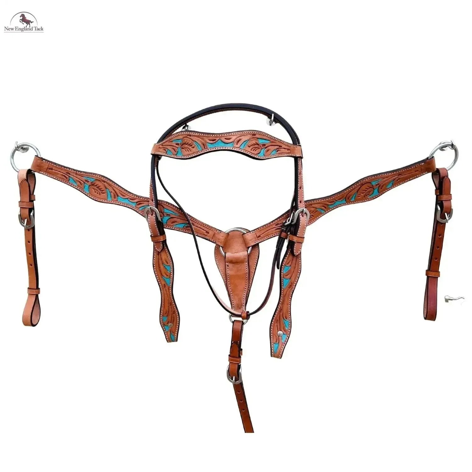 Headstall and Breast Collar Set - Leather