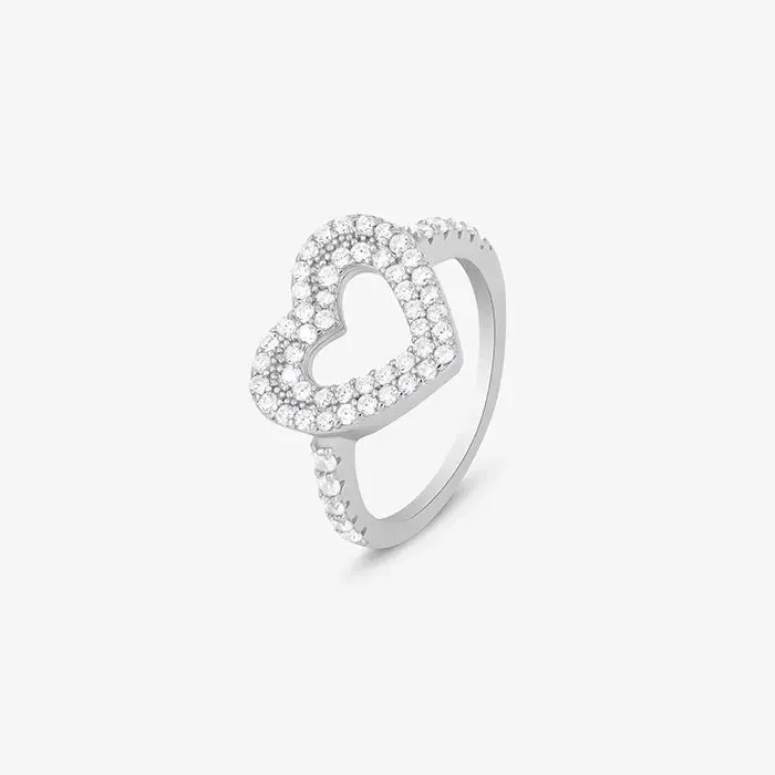 Heart Trail Ring