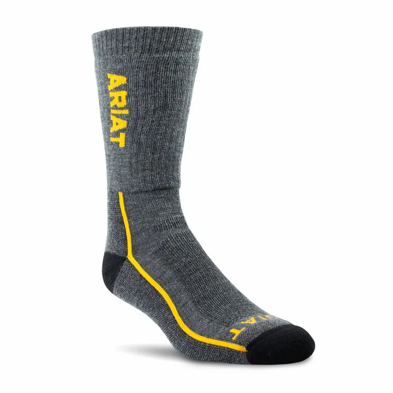 Heavyweight Merino Wool Steel Toe Performance Work Sock