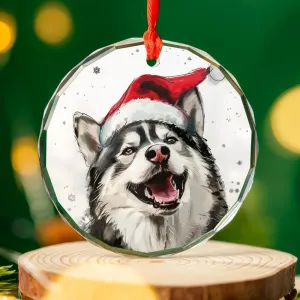 Husky-1 Christmas Ornament