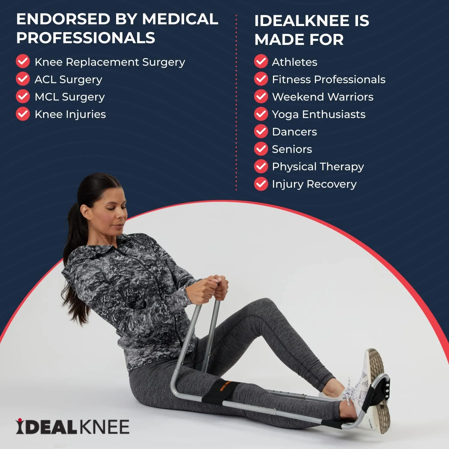 IdealKnee: The Most Effective, Easy to Use Treatment for Knee Extension.