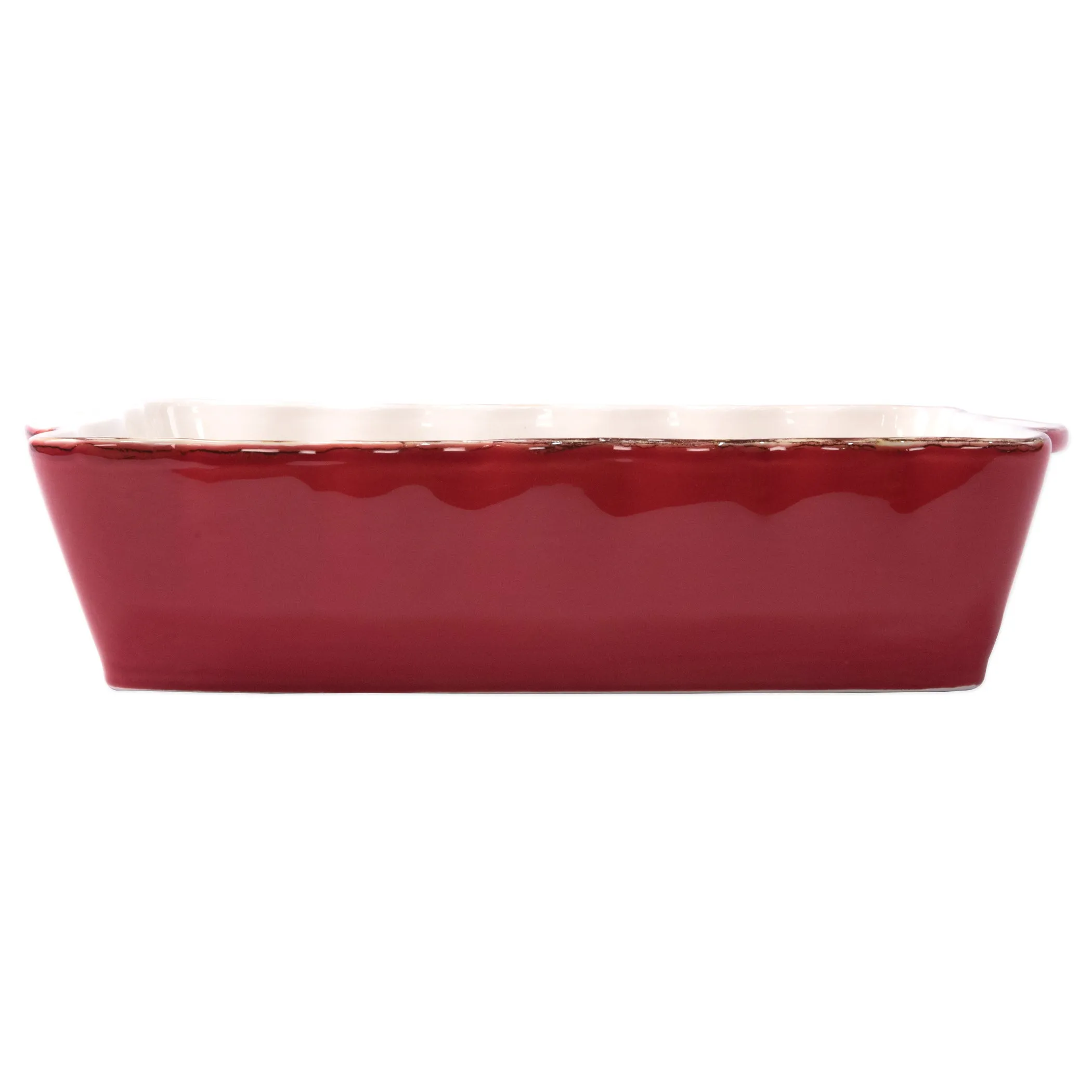 Italian Bakers Large Rectangular Baker - Red