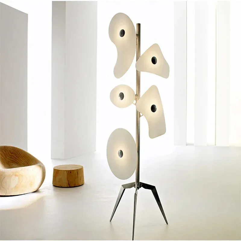 Italian Foscarini Orbital Art Acrylic Standing Floor Lamp