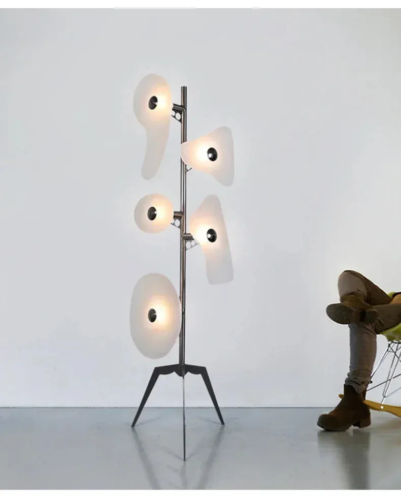 Italian Foscarini Orbital Art Acrylic Standing Floor Lamp