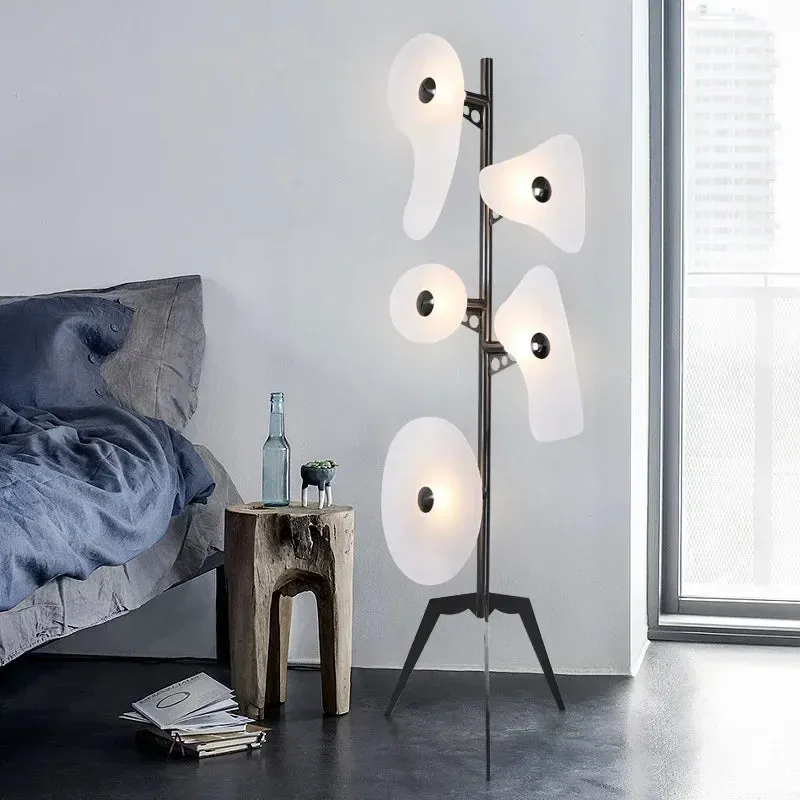 Italian Foscarini Orbital Art Acrylic Standing Floor Lamp