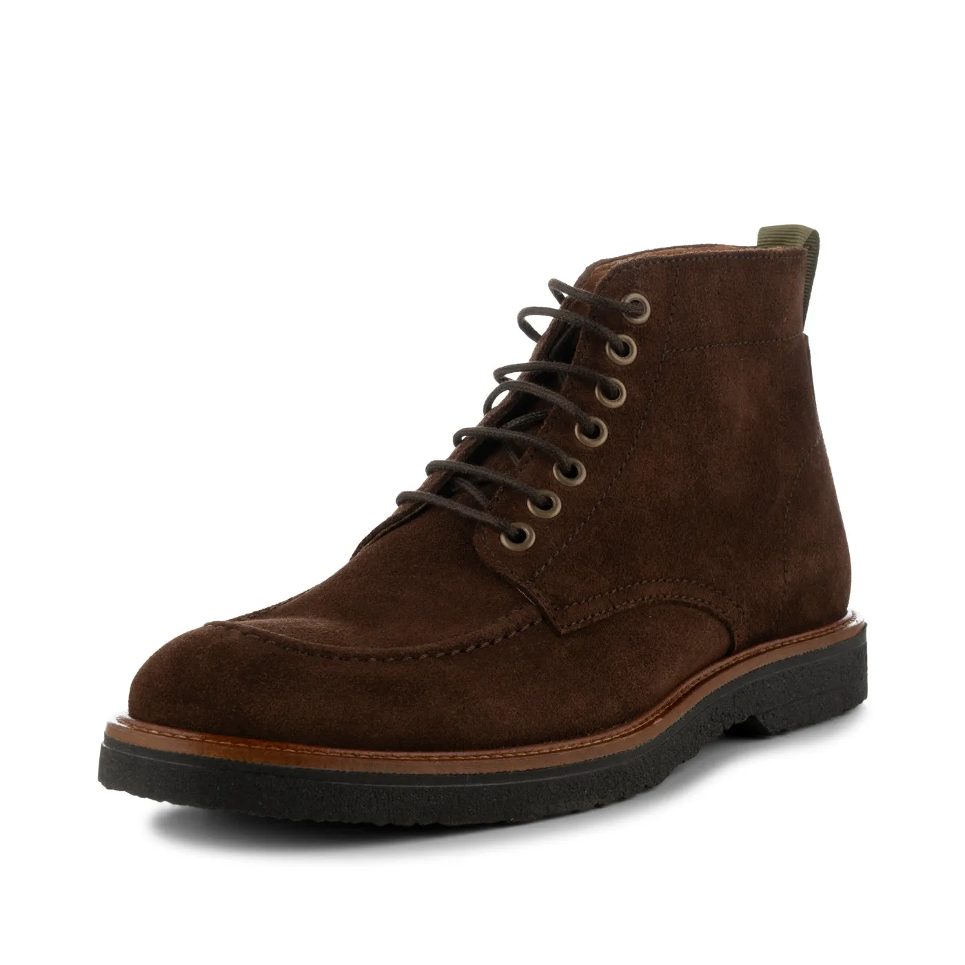 Kip apron boot suede water repellent - BROWN