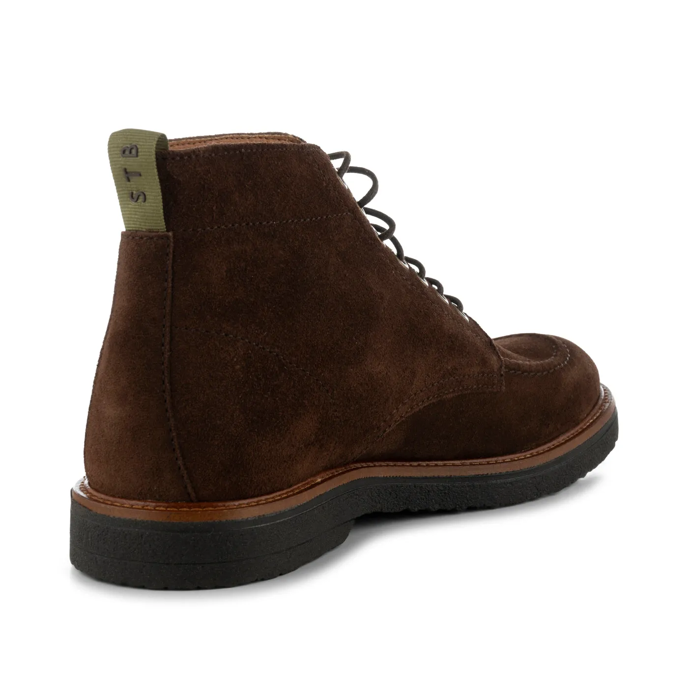 Kip apron boot suede water repellent - BROWN