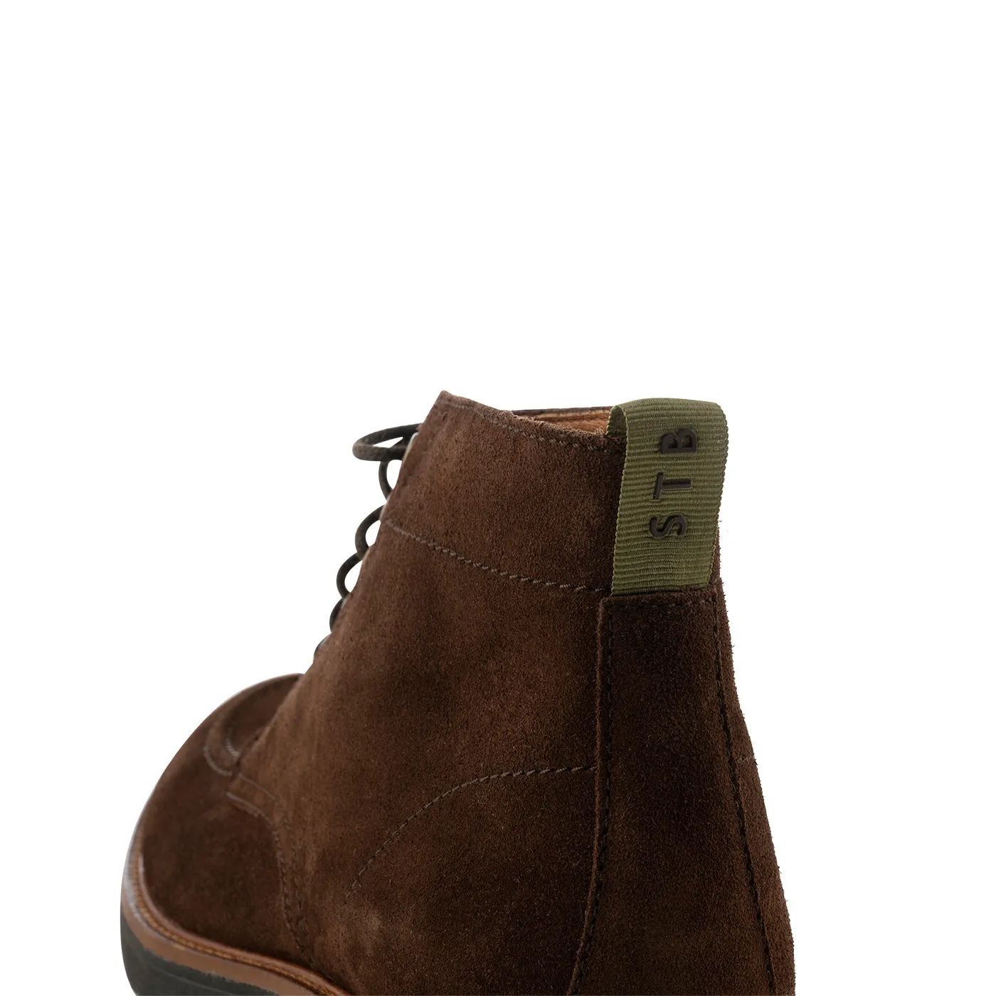 Kip apron boot suede water repellent - BROWN