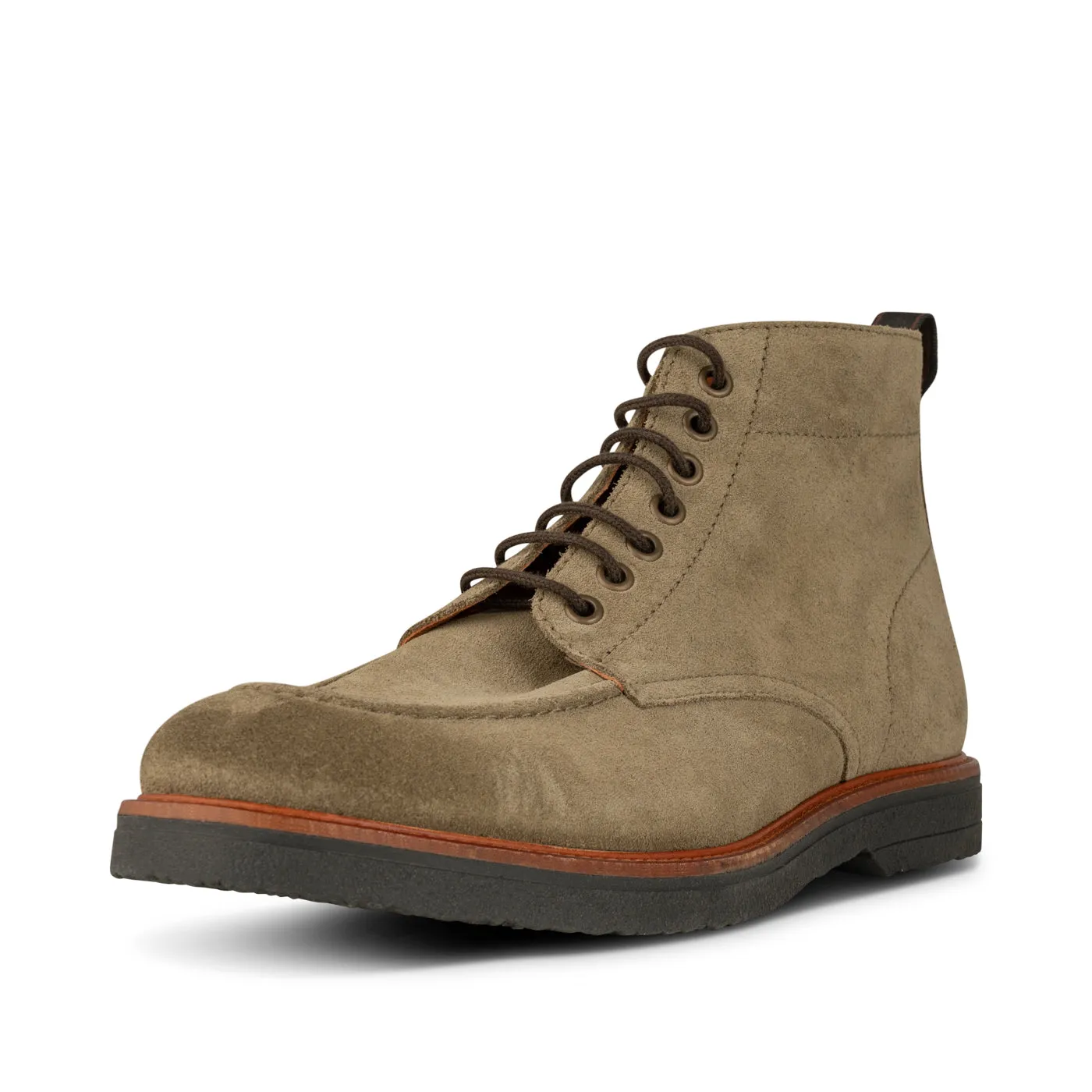 Kip apron boot suede water repellent - Khaki