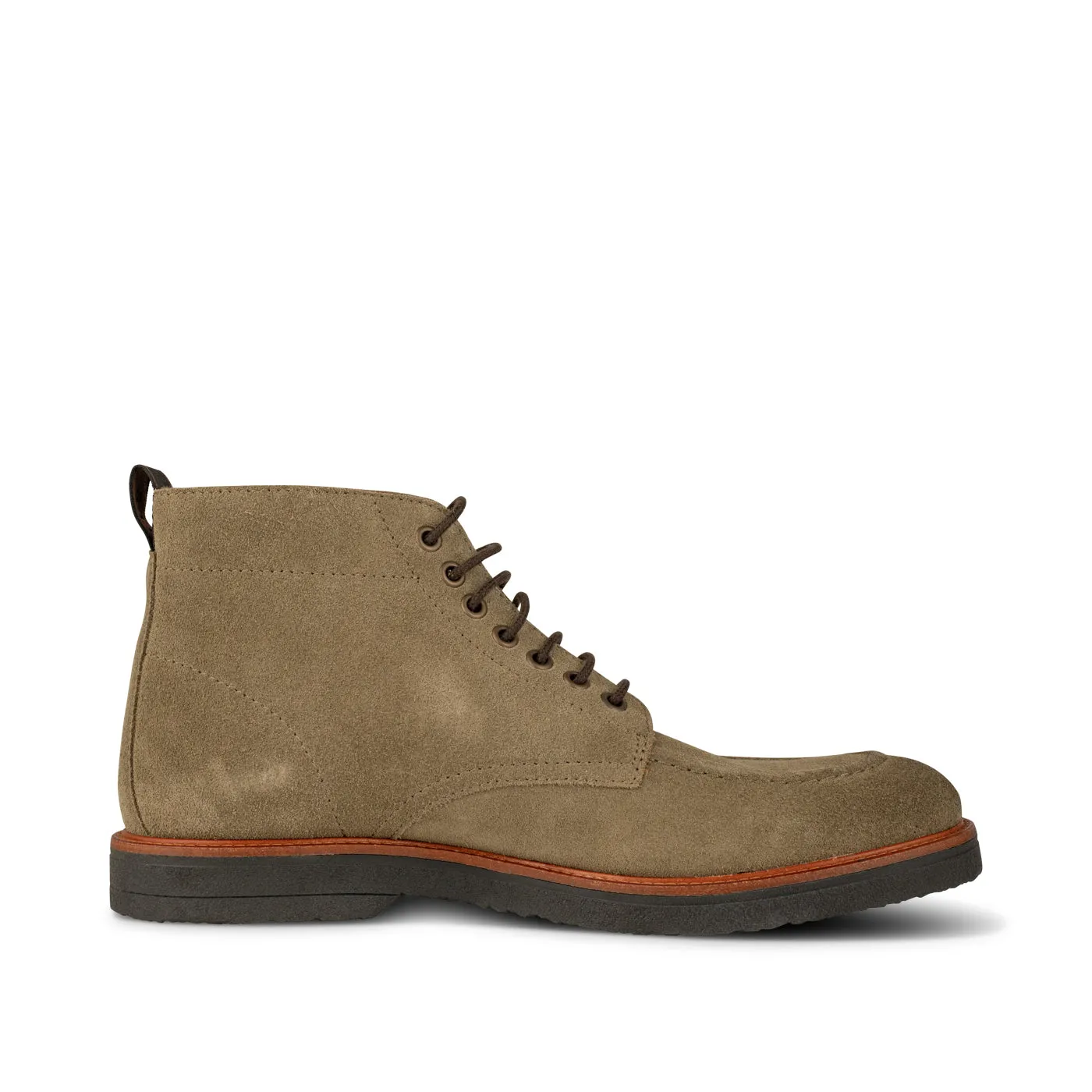 Kip apron boot suede water repellent - Khaki