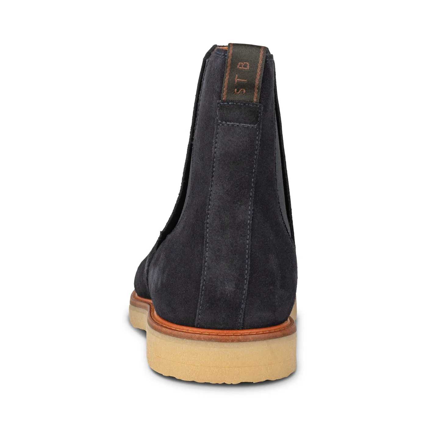 Kip chelsea boot suede - Dark Navy