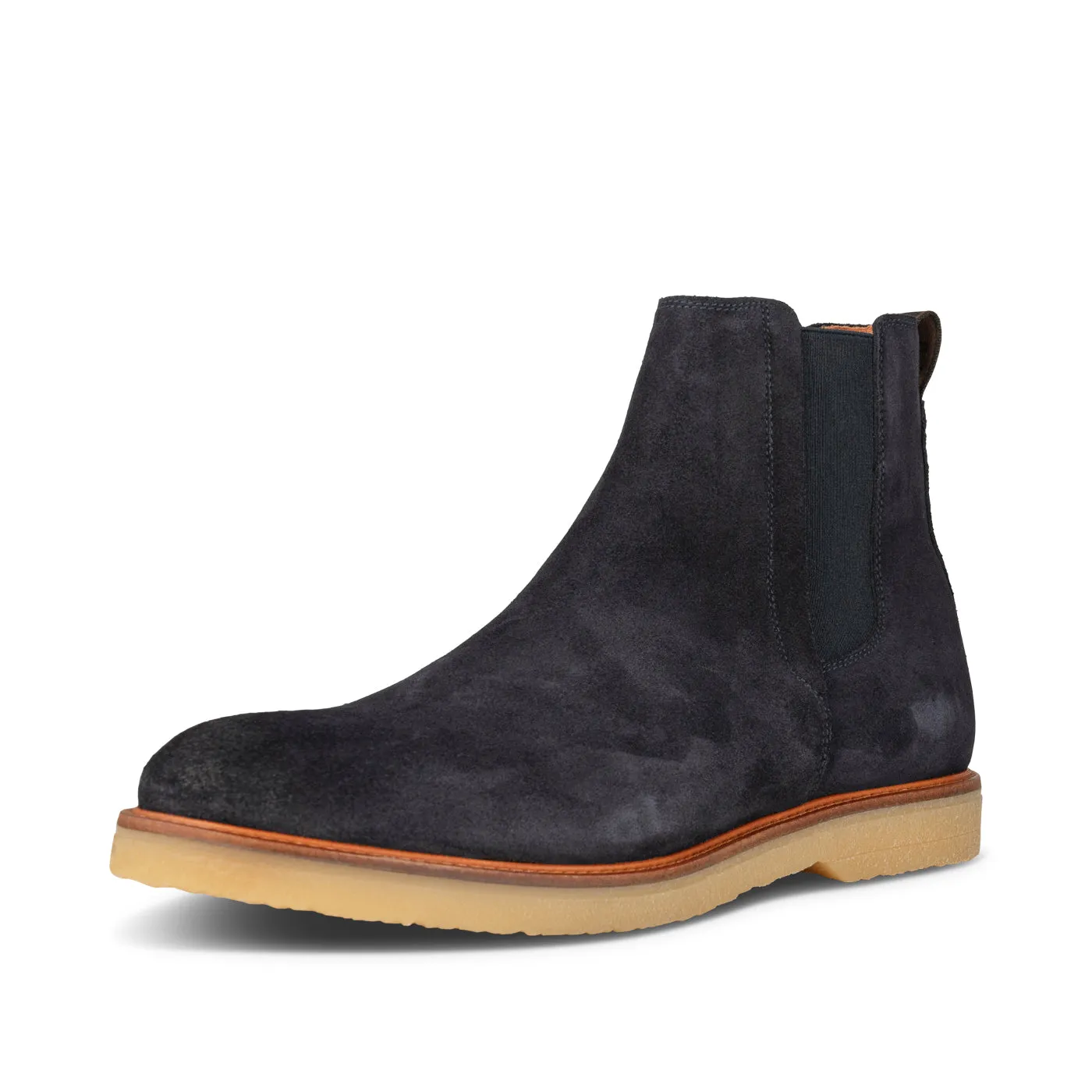 Kip chelsea boot suede - Dark Navy