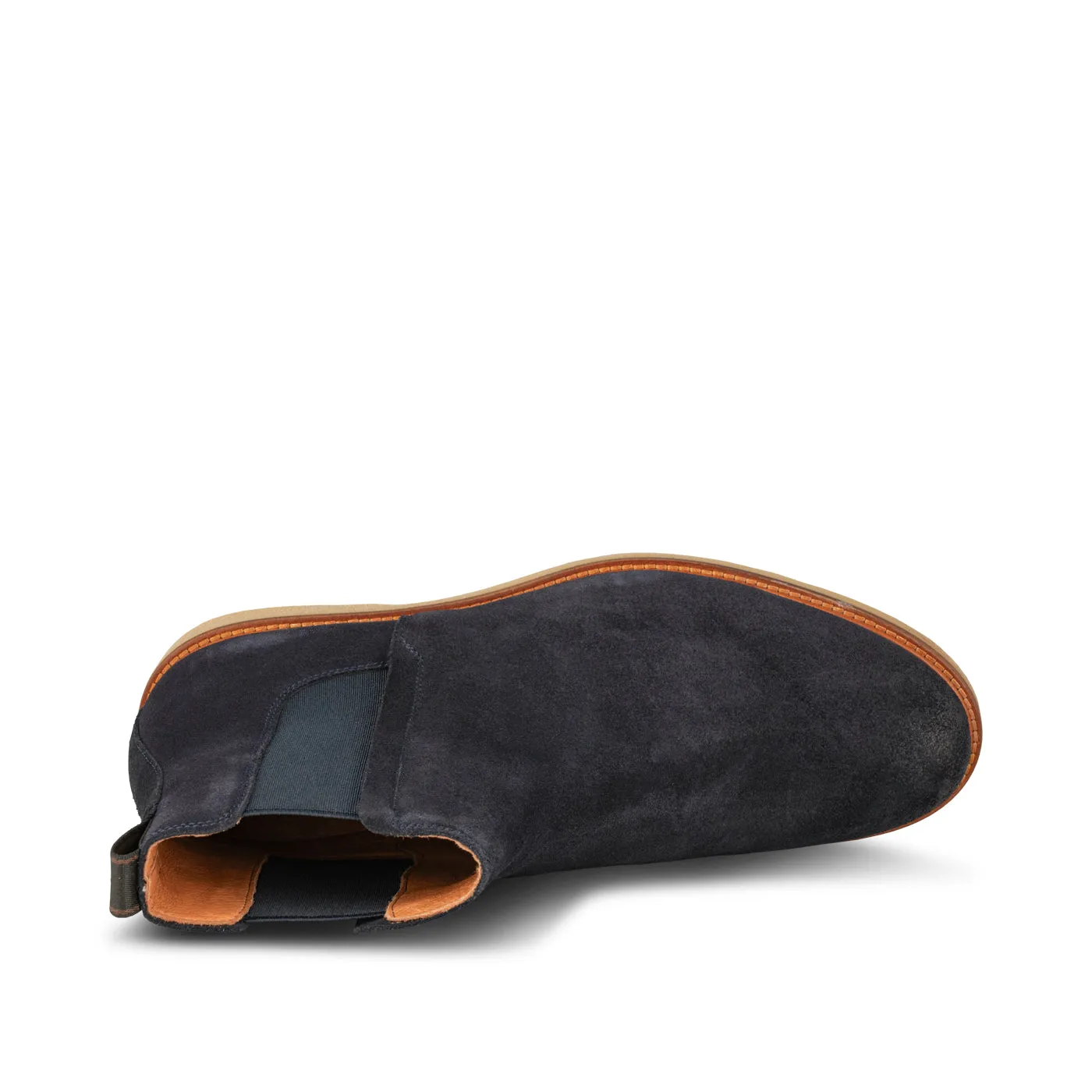 Kip chelsea boot suede - Dark Navy