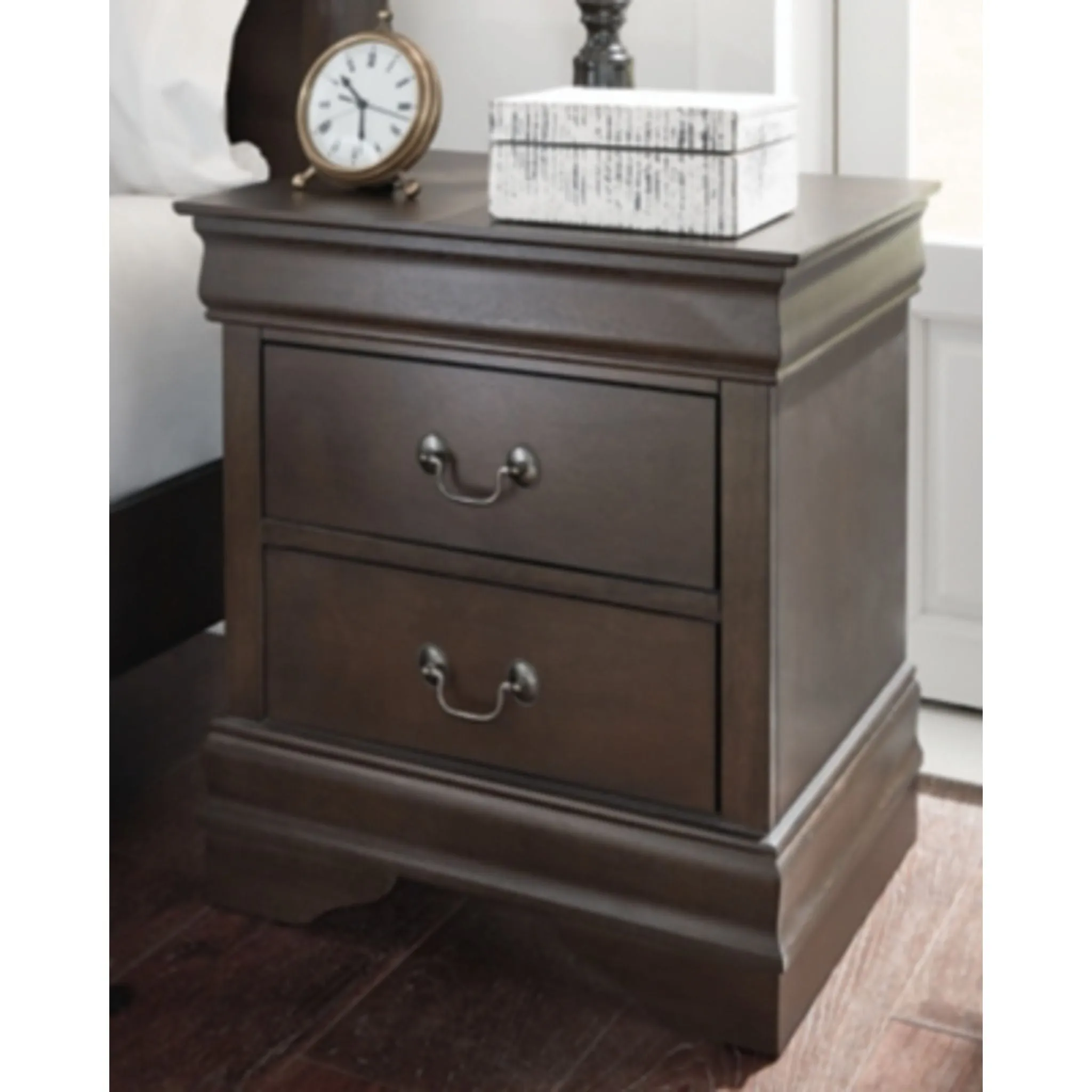 Leewarden Two Drawer Nightstand