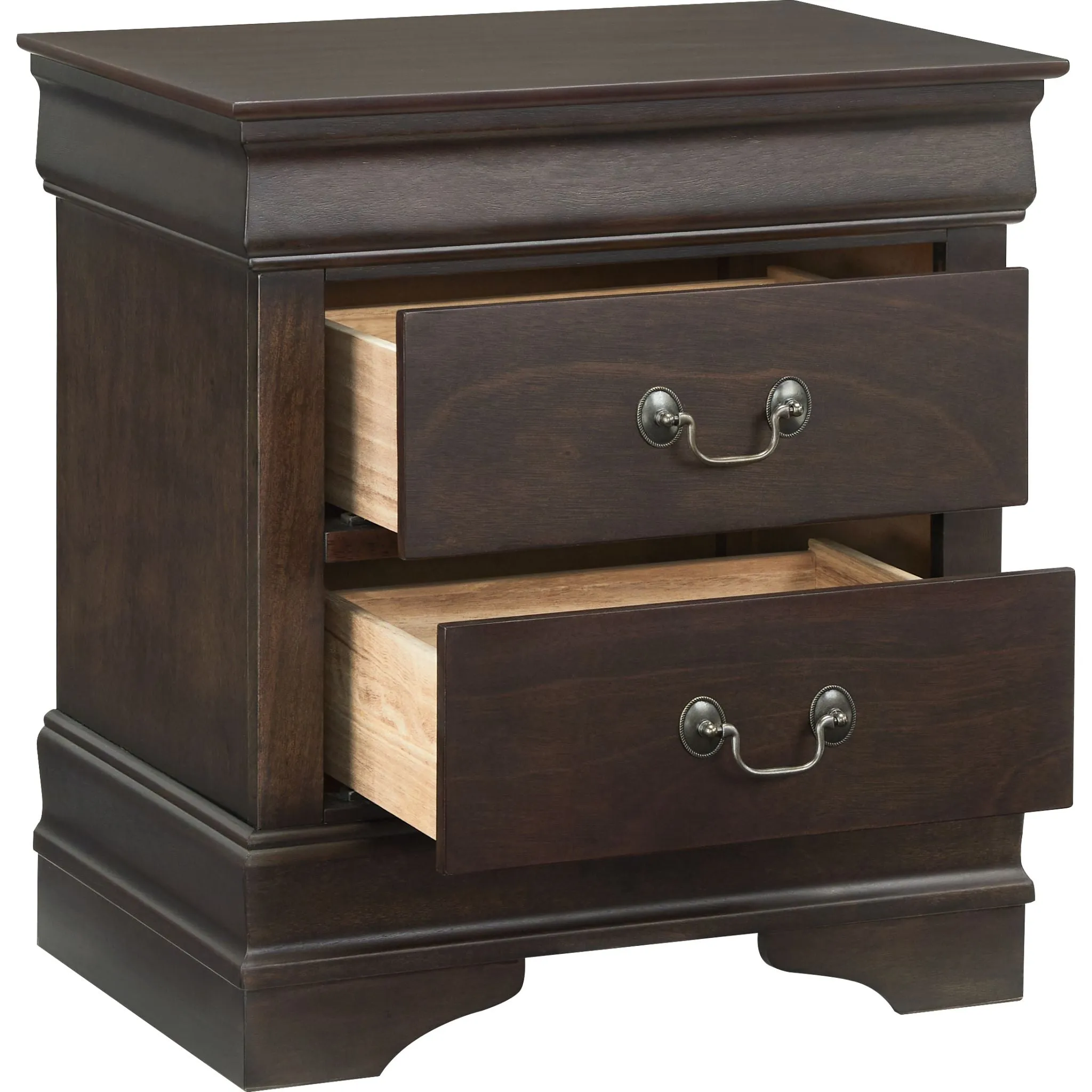 Leewarden Two Drawer Nightstand