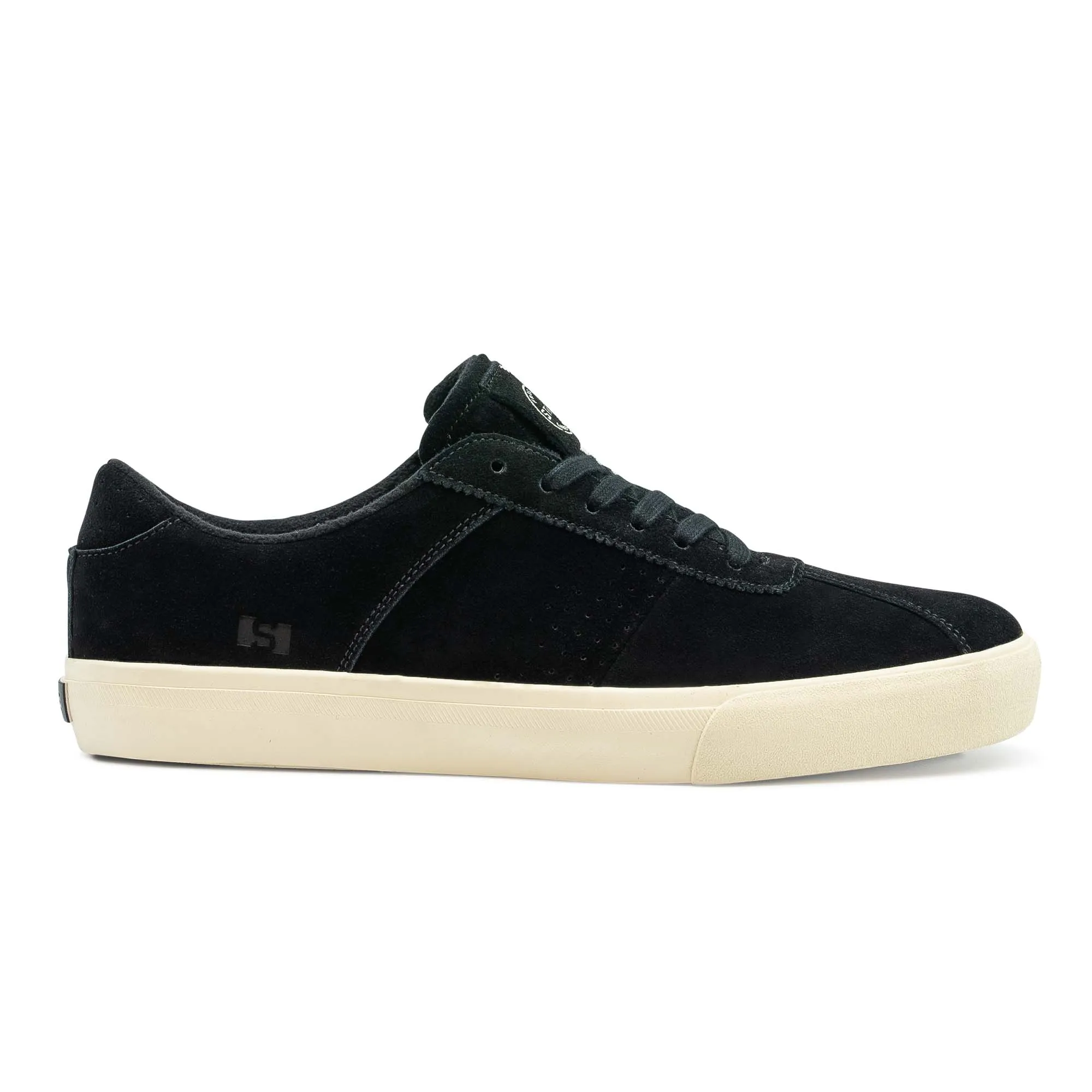 Leland Black/Antique Suede