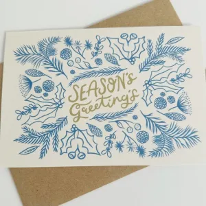 Lomond Paper Co "Season's Greetings" Christmas Card