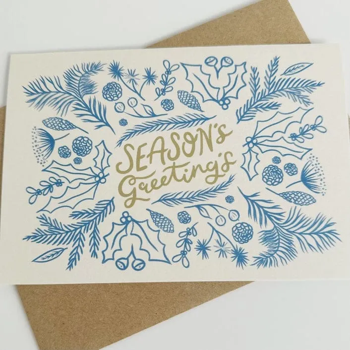 Lomond Paper Co "Season's Greetings" Christmas Card