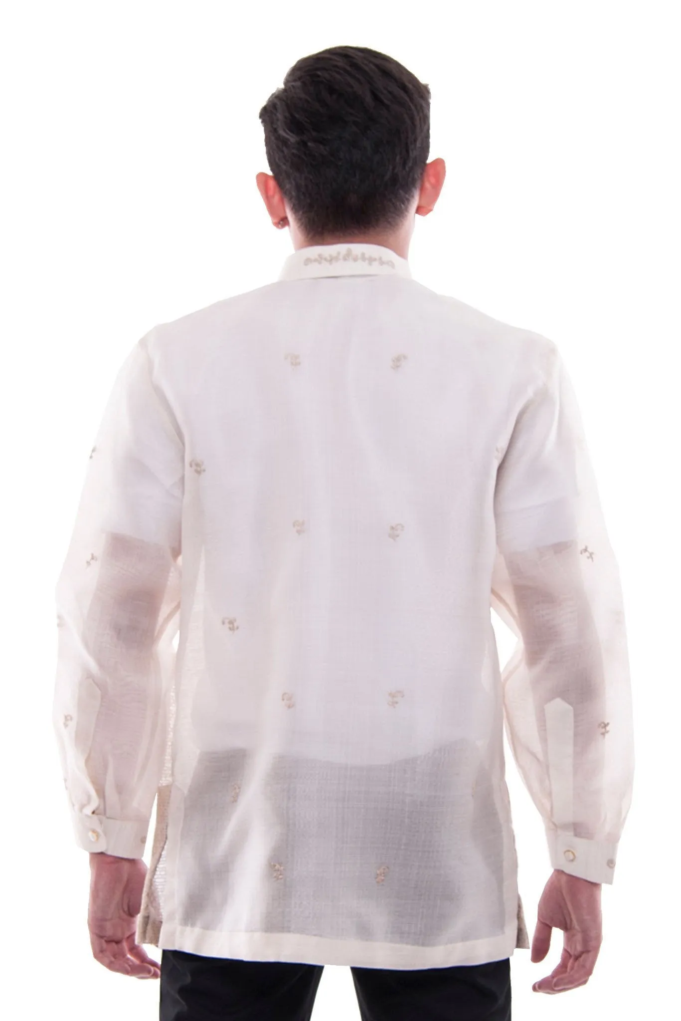 MC02 - Cocoon Pina Calado Style Barong Tagalog